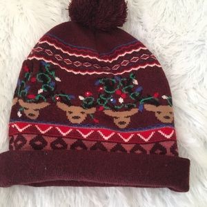 American Eagle Christmas Beanie